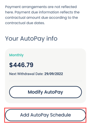 AutoPay Steps