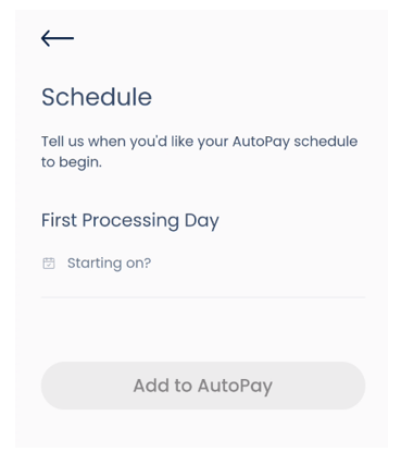 AutoPay Steps